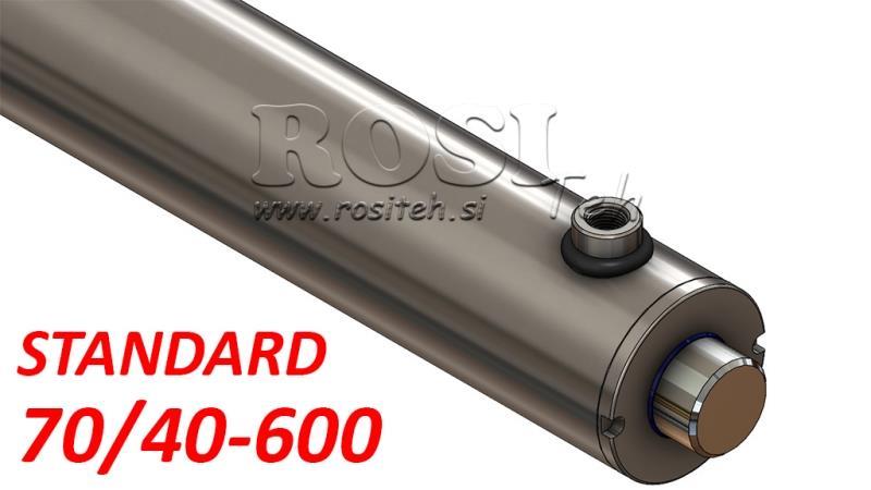 HYDRAULIC CYLINDER STANDARD 70/40-600