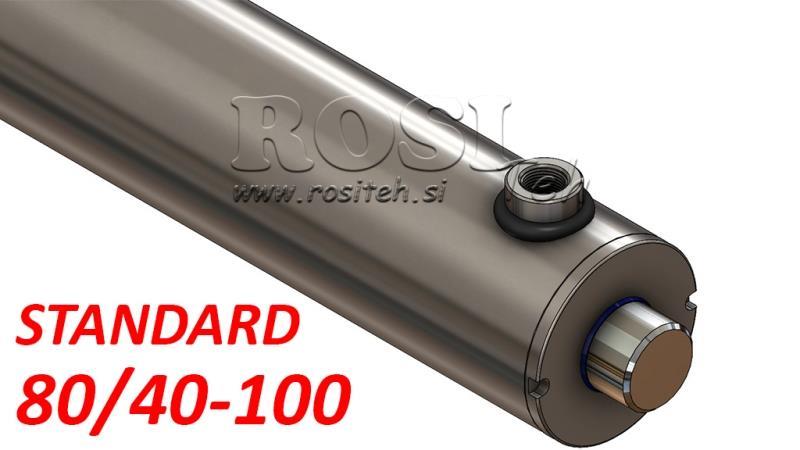 HYDRAULIC CYLINDER STANDARD 80/40-100