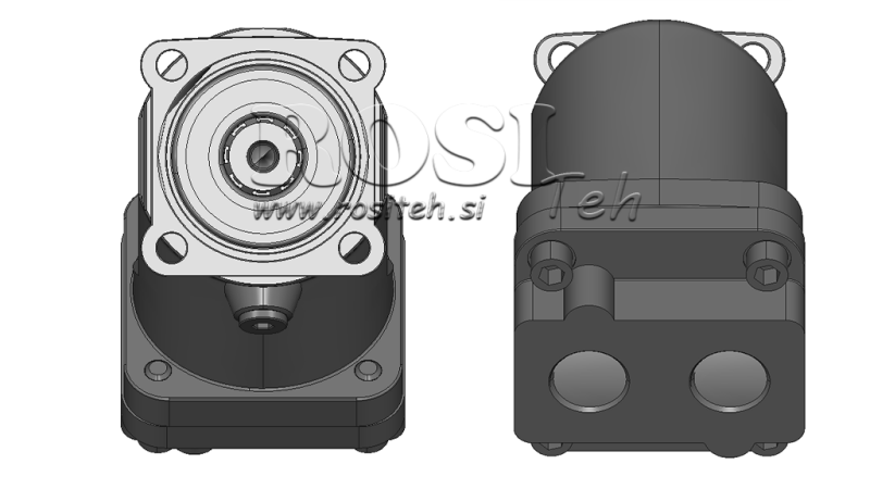 MOTORE IDRAULICO A PISTONE 32cc - 174Nm