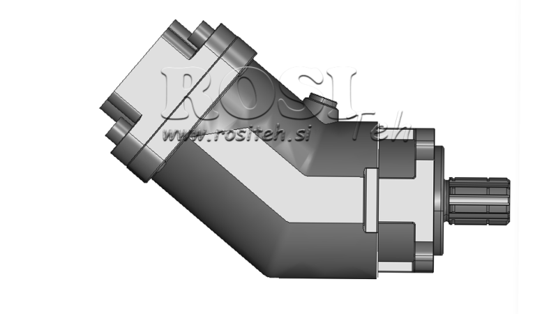 KOLBEN HYDRAULIKMOTOR 25cc - 140Nm