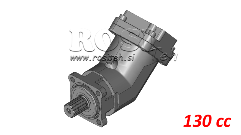 KOLBEN HYDRAULIKMOTOR 130cc - 710Nm