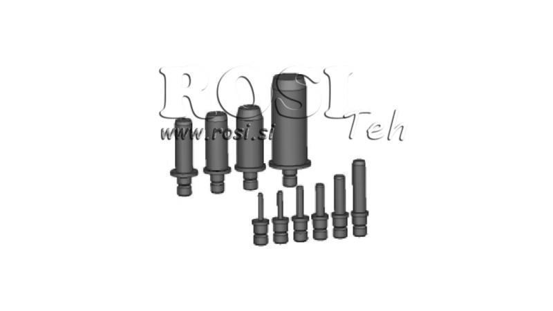 SET 10 EXTERNAL SKIVING TOOLS (6/8/10/13/16/19/25/32/38/50)