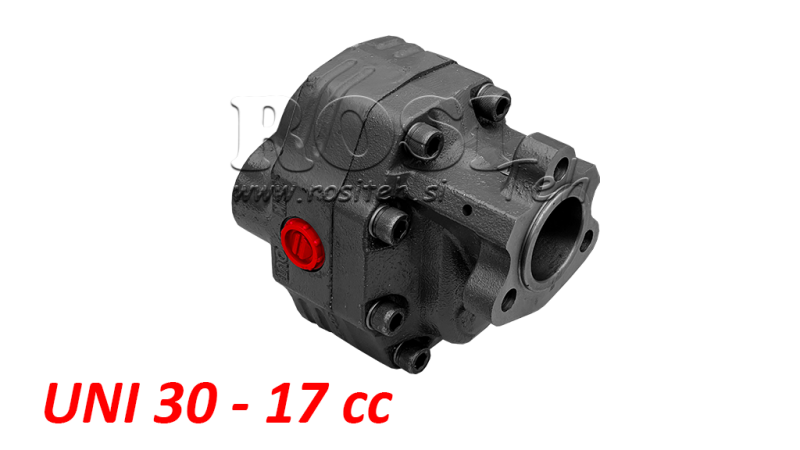 HIDRAVLIČNA LITOŽELEZNA ČRPALKA UNI30-17cc-230 bar LEVA