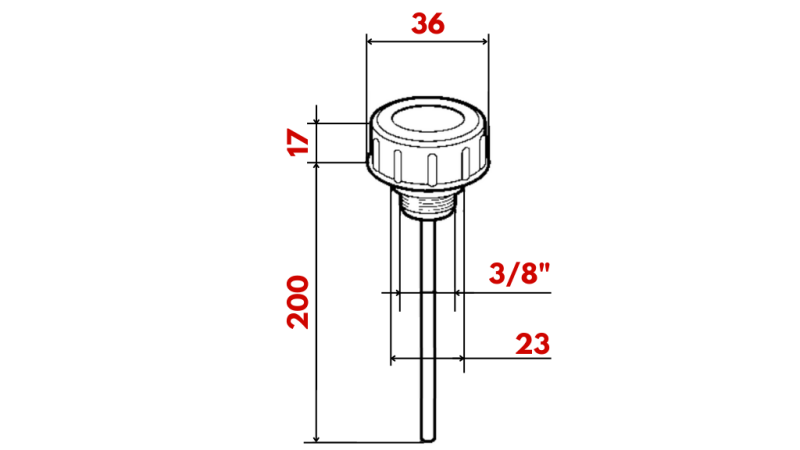 TAPPO VERSATORE 3/8