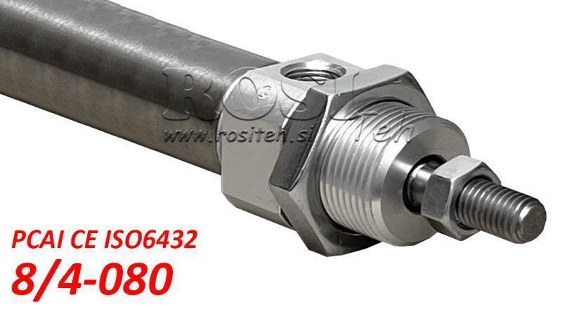 PNEUMATIC CYLINDER PCAI 8/4-080 CE ISO6432