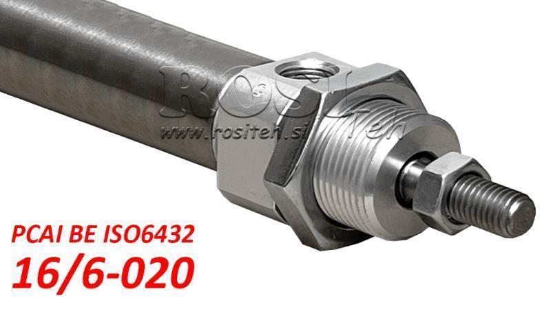 PNEUMATIC CYLINDER PCAI 16/6-020 BE ISO6432