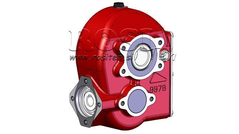 REDUKTOR - SZOROZÓ RT190  HIDRAULIKUS MOTOR MP/MR/MS arány 10,2:1