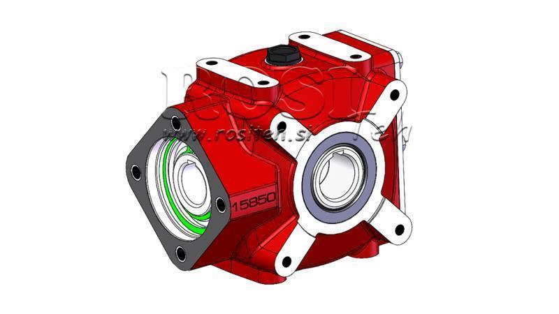 REDUKTOR - SZOROZÓ RT50 HIDRAULIKUS MOTOR MP/MR/MS arány 1,9:1