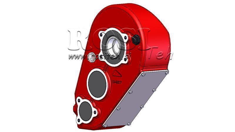 REDUCTOR - MULTIPLICATOR RT1000 FOR HYDRAULIC MOTOR MP/MR/MS gear ratio 38,7:1