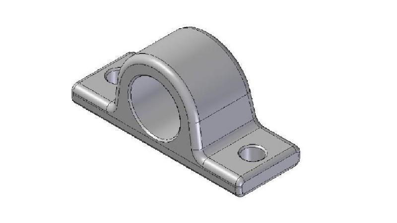 SUPPORT FOR TELESCOPIC CYLINDERS Dia.35