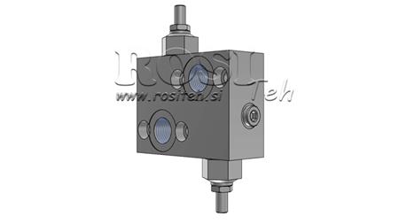 HIDRAVLIČNI REGULATOR TLAKA 10-180 BAR ZA HIDROMOTOR MP-MR-MH