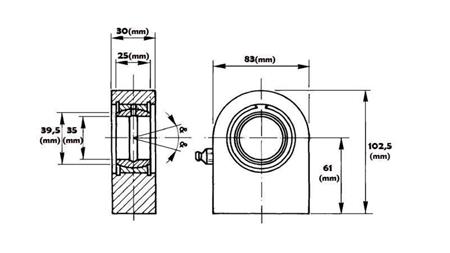 BALL-JOINT - FLAT FI 35/83