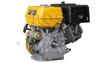 moteur à essence EG4-420cc-9.6kW-13.1HP-3,600 RPM-E-KW25x88.5-démarrage électrique