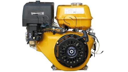 moteur à essence EG4-420cc-9.6kW-13.1HP-3,600 RPM-E-KW25x88.5-démarrage électrique