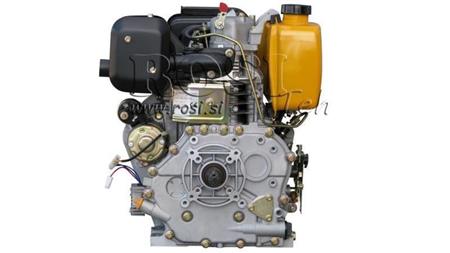 diesel engine 418cc-7.83kW-10.65HP-3,600 RPM-E-KW25x88-electric start