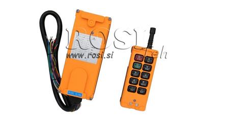 CONTROLE REMOTO 8CH - 12/24V