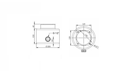 METALLIRESERVOA RULLA PP 4 LITRAA HORIZONTAL-VERTIKAALINEN - mitat