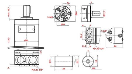 HIDROMOTOR MM 40 -side