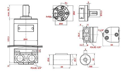 HIDROMOTOR MM 50 -side