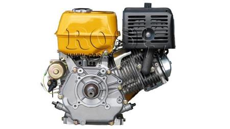 moteur à essence EG4-420cc-9.6kW-13.1HP-3,600 RPM-E-KW25x63-démarrage électrique