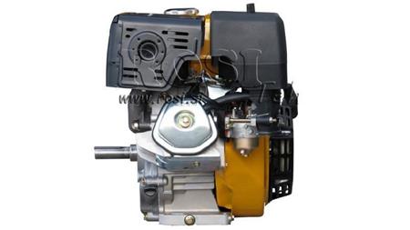 gasoline engine EG4-420cc-9.6kW-13.1HP-3,600 RPM-E-KW25x63-electric start