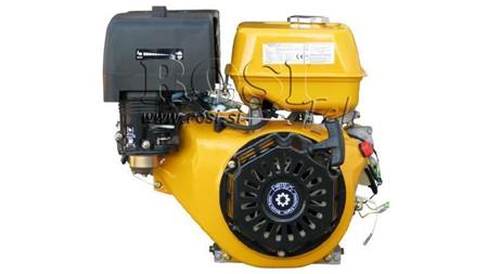 gasoline engine EG4-420cc-9.6kW-13.1HP-3,600 RPM-E-TP26x47-electric start