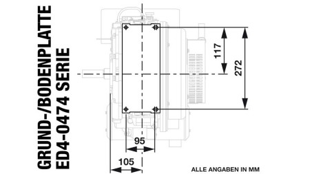 DIESELMOTOR 474cc-8,0kW-3.600 U/min-E-KW25x88-elektro start