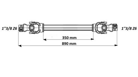 ECO KARDAN 890mm 30-75HP STANDARD