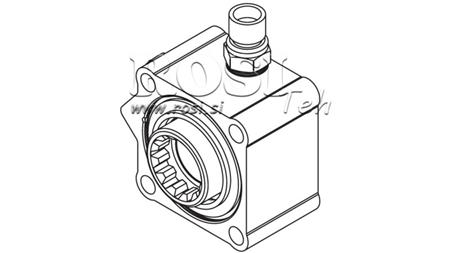 AZIONAMENTO POMPA IDRAULICA - ALLUMINIO ZF CON INTERrUTTORE