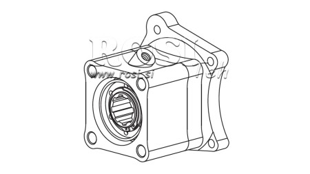 GEAR DRIVE FOR HYDRAULIC PUMP - MERCEDES 352-1