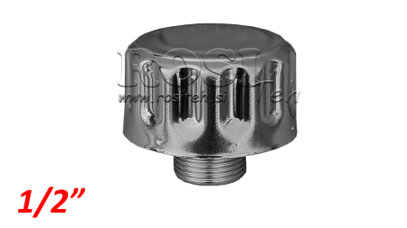 METAL FILTER CAP WITH BREATHER 1/2