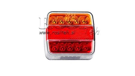 LED REAR LIGHT FOR TRAILERS 4-FUNCTIONS 12V