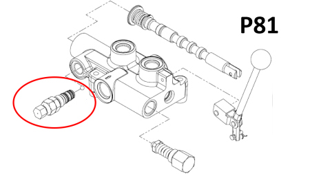 DRUCKABLASSSTIFT FÜR VENTIL P81