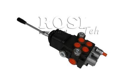 VALVOLA IDRAULICA 2xP40 + JOYSTICK