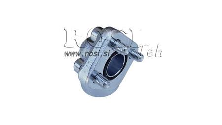 CONECTOR DE TUBO 3/4 - FLANGE DE ÂNGULO fi 40