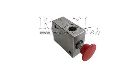 HYDRAULIC MANUAL EMERGENCY VALVE