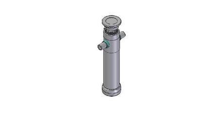 2038S - TELESCOPIC CYLINDER STANDARD/BALL 3 STAGES STROKE 1490 DIAMETER 95