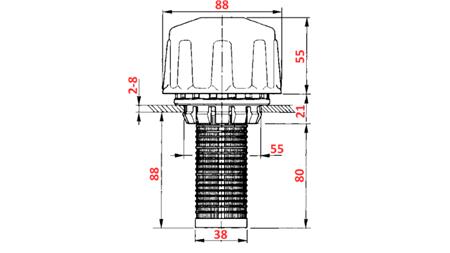 HYDRAULISCHER FÜLLFILTER GROSS - PVC