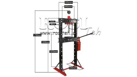 PRESSE HYDRAULIQUE D'ATELIER POUR ROULEMENTS