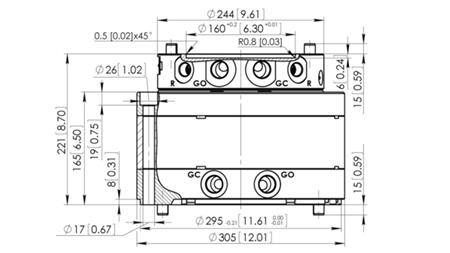 HYDRAULICKÝ ROTÁTOR CPR9-01 33000/9000 KG