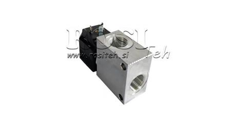 2 wegeventil 3/8 (NO) 12V - 40lit