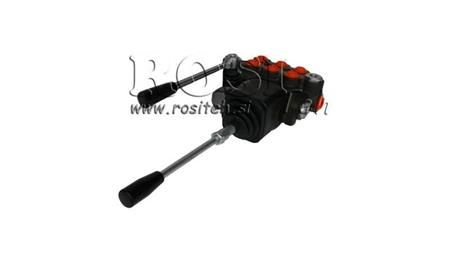 HYDRAULIC VALVE 3xP40 + JOYSTICK