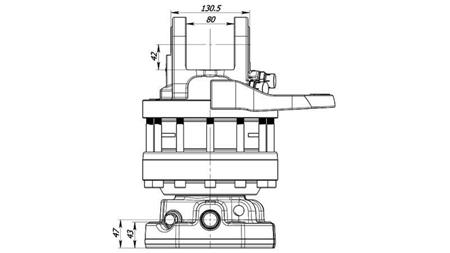 HIDRAVLIČNI ROTATOR 10000/5000 KG S PRIROBNICO
