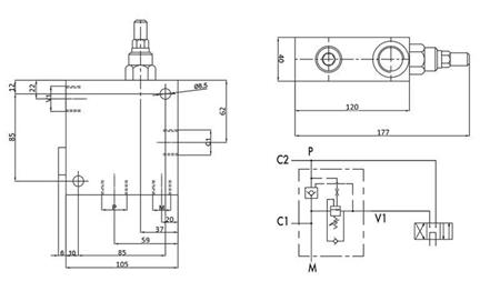  KÉT SEBESSÉGES SZELEP KOCKA HI-LO VRSP V1230 95LIT – 350 BAR