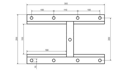 FLAP DE LEVAGE POUR CAMION BENNE 250X335 POUR GRAINS