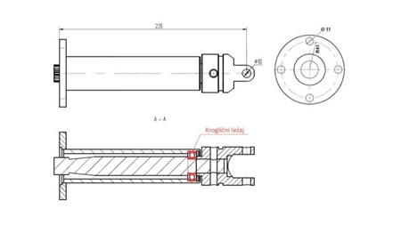 FOURCHE DE ROD DE DIRECTION