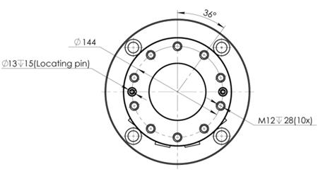 HYDRAULIK ROTATOR CPR5-01 10000/5000 KG