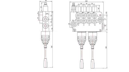 HID. VENTIL 4xP80   2x JOYSTICK