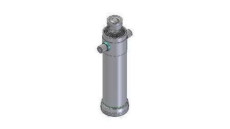 4040S -TELESCOPIC CYLINDER STANDARD/BALL 4 STAGES TRAVEL 1980 DIAMETER 152