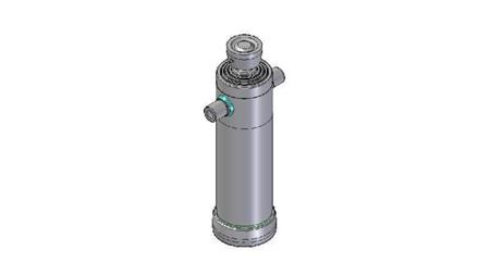 4044S -TELESCOPIC CYLINDER STANDARD/BALL 4 STAGES STROKE 1700 DIA 152